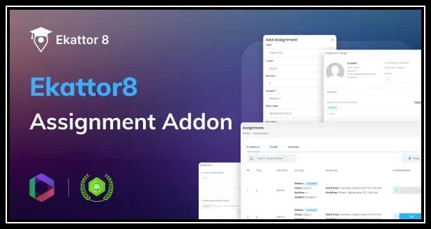 Ekattor 8 School Assignment Addon